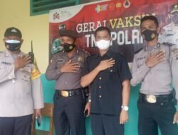 Gerai Vaksin TNI-Polri Terus Dilaksanakan, Kali ini Di Lingkungan Warga Sekolah Man 4 Agam