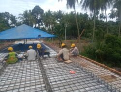 Pembangunan Jembatan Antokan Yang Bersumber Dari Dana DAK 2021 Per Hari ini Sudah Mencapai 82%”