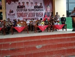 Geray SUMDARSIN Polres Agam, Provinsi Sumatera Barat Di kunjungi Inspektur Pengawas Daerah Polda