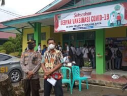 Kegiatan Gebyar Vaksin SMKN 1 Tanjung Raya Terlaksana Dengan Baik