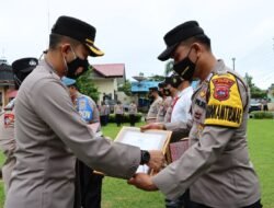 Personil Dan Tenaga Medis Yang Berdedikasi Tinggi dalam Bertugas Mendapatkan Reward Dari Kapolres Agam