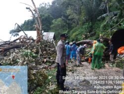 Polres Agam Siagakan Anggota Dalam Membantu Penanganan dan Penanggulangan Bencana Tanjung Raya