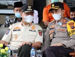 Polres dan Wabup Agam Gelar Apel Pasukan Operasi Lilin Tahun 2021
