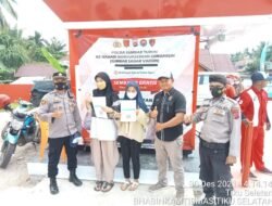 Pengusaha Di Lingkungan Pemerintahan Kabupaten Agam Terus Dukung kegiatan Percepatan Vaksinasi Polres Agam