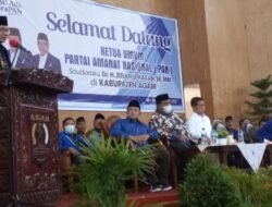 Zulkifli Hasan Ketua Umum DPP PAN Kunjungi Kabupaten Agam