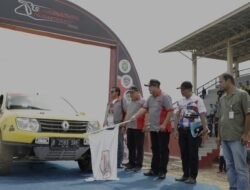 Diikuti 68 Pembalap, Bupati Bungo Didampingi Ketua IMI Jambi dan Owner SNC Jimmy Syamsudin Resmi Buka Kejurnas Sprint-Speed Rally.