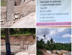 Pekerjaan Rekonstruksi Bendungan Daerah Irigasi Bawan Terealisasi 78% Dengan Baik