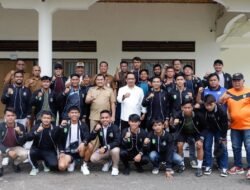 Lepas Tim Sepak Bola Bungo Berlaga Di Gubernur Cup, Bupati Mashuri Minta Jaga Nama Baik Bungo.