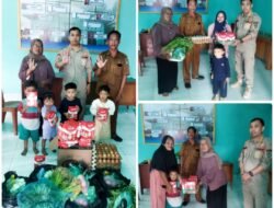 Percepatan Penanganan Stunting, Rio Sungai Mancur Bagikan PMT Untuk Balita.