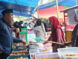 Bupati Bungo Resmi Buka Bazar Ramadhan Dan Pasar Bedug.