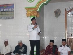 Bersama Ratusan Masyarakat, Bupati Bungo Hadiri Imtihan Madrasah Didusun Buat.