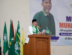 Didampingi Bupati Bungo, Gubernur Jambi Hadiri Musywil ke-17 Muhammadiyah Jambi.