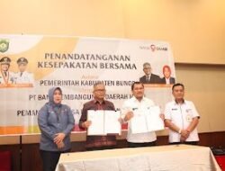 Pemkab Bungo Bersama Bank Jambi Gelar Sosialisasi Kartu Kredit Pemerintah Daerah.