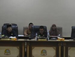 Waka II DPRD Sarolangun Syahrial Gunawan Pimpin Rapat Paripurna Tingkat I Tahap I