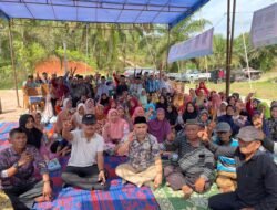 Terharu Akan Kehadiran Dedy Putra, Warga SP 2 Sungai Telang Siap Menangkan Dedy-Dayat