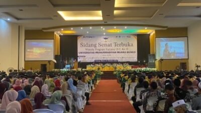 UMMUBA Gelar Wisuda Ke-II , 365 Mahasiswa Sandang Gelar Sarjana.