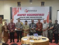 Pj Bupati Sarolangun Hadiri Rakor Netralitas Camat, Lurah dan Kades