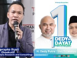Dedy-Dayat Diprediksi Menang di Pilkada Bungo 2024, ICRC : Sulit Lawan Politiknya Membalikkan Keadaan