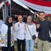 Cukup Dedy Putra Nyoblos di TPS 07 Pasir Putih Bareng Istri dan Anak