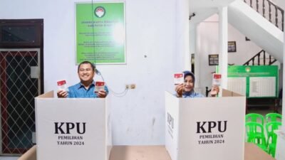 Pasangan Dedy-Dayat Unggul di TPS Mashuri Mencoblos