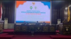 DPRD Bungo Gelar Rapat Paripurna Terkait Pengumuman Usulan Pemberhentian Bupati dan Wakil Bupati Bungo Serta Pengumuman Penetapan Pasangan Calon Bupati dan Wakil Bupati Bungo Terpilih