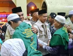 Calon Jamaah Haji Tahun 2025 Kabupaten Sarolangun Berangkat menuju Asrama Haji Kota Jambi