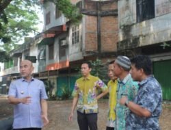 Bagian Dari Program Revitalisasi Kota, Bupati Bungo Tinjau Lokasi Pembangunan TSD dan Pelebaran Jalan
