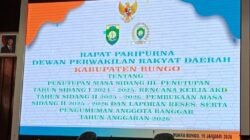 DPRD Bungo Gelar Rapat Paripurna dengan Agenda Strategis Tahun Anggaran 2026