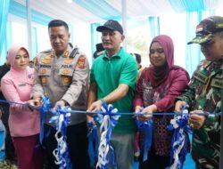 Bupati Sarolangun Hurmin Resmikan SPPG Pelawan Polres Sarolangun