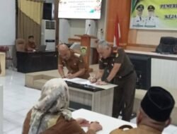 Bupati Bungo Hadiri Penandatanganan Kerja Sama Pemkab dan Kejari Bungo