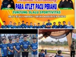 Pengurus Karang Taruna Kabupaten Bungo,Hadiri Lomba Pacu Perahu Tradisional Kelurahan Tanjung Gedang