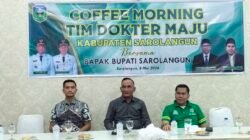 Bupati Sarolangun Gelar Coffe Morning Bersama Tim Dokter Maju