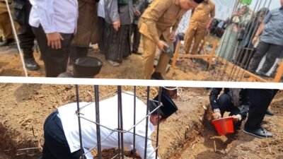 WABUP BUNGO HADIRI PELETAKAN BATU PERTAMA GEDUNG PCNU  