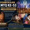 Ketua DPRD Kabupaten Bungo, Muhammad Adani, menghadiri kegiatan Pembukaan MTQ ke-53 Tingkat Kabupaten Bungo