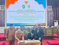 DPRD dan Pemkab Bungo Tandatangani Nota Kesepakatan Perubahan KUA dan PPAS APBD 2026